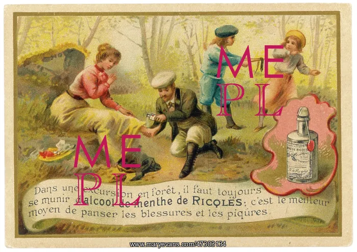  : ALCOOL DE MENTHE / 1890S