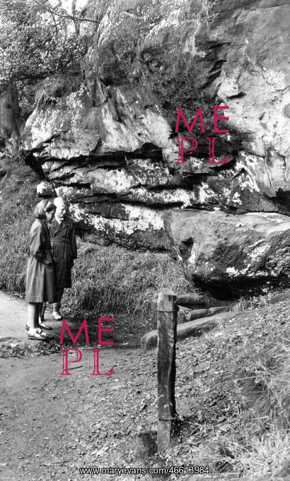  : Alderley Edge, the Wizard's Well c1955