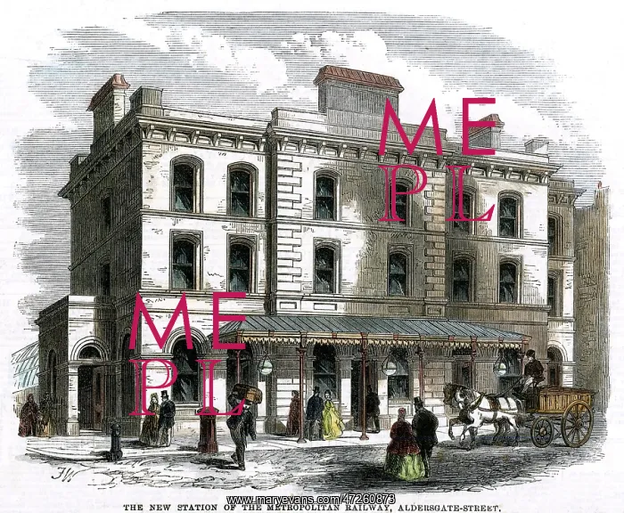 : Aldersgate Station 1866 : Aldersgate Station 1866