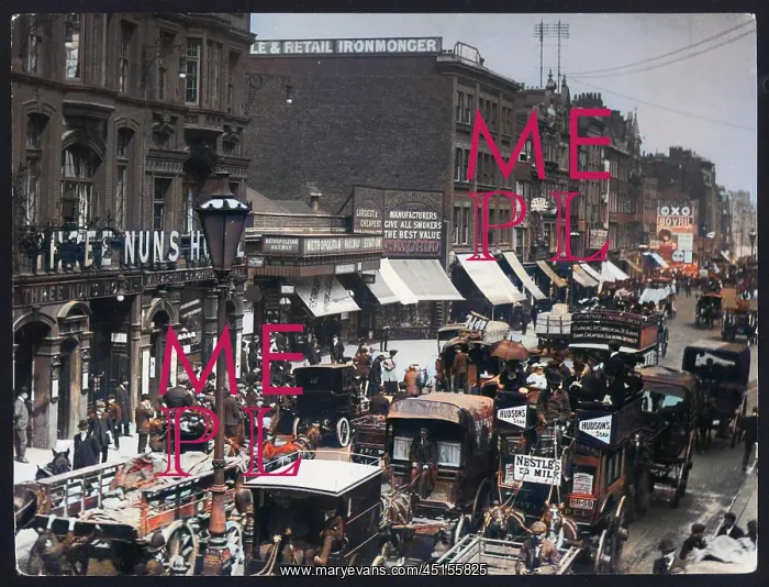: ALDGATE HIGH STREET 1906 : ALDGATE HIGH STREET 1906