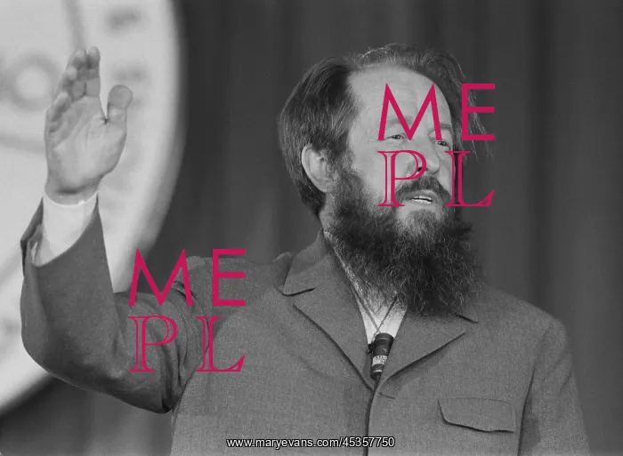 : Aleksandr Solzhenitsyn, speaking on June 31, 1975 : Aleksandr Solzhenitsyn, speaking on June 31, 1975