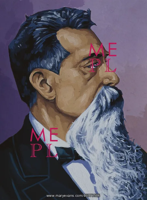 : ALEM, Leandro N. (1842 - 1896). Argentine politician : ALEM, Leandro N. (1842 - 1896). Argentine politician