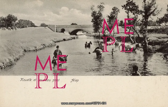  : Aleppo, Syria - New Bridge over the Queiq River