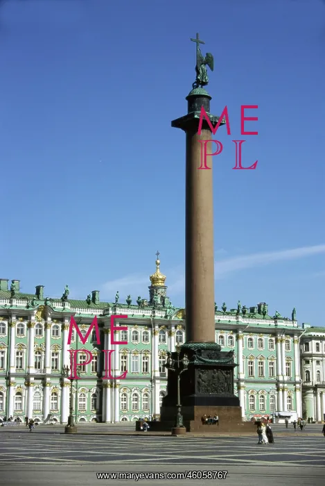 : Alexander Column in St. Petersburg : Alexander Column in St. Petersburg