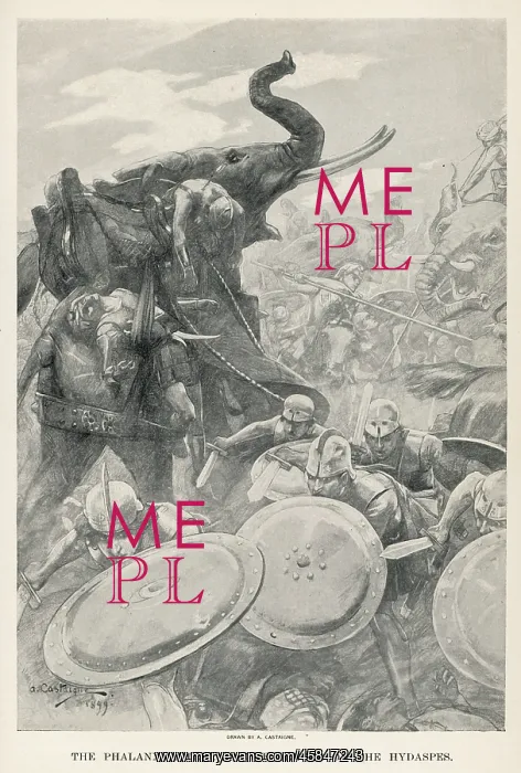 : ALEXANDER FIGHTS PORUS : ALEXANDER FIGHTS PORUS