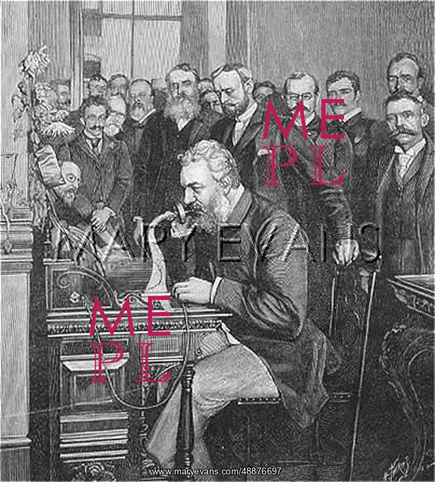 : Alexander Graham Bell's telephone link : Alexander Graham Bell's telephone link