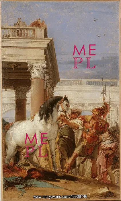 : Alexander the Great and Bucephalas, painting : Alexander the Great and Bucephalas, painting
