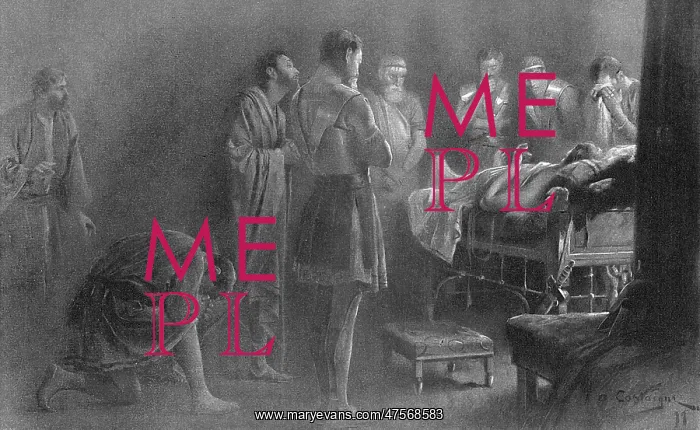 : Alexander the Great on his death bed : Alexander the Great on his death bed