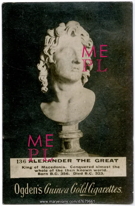 : Alexander the Great, King of Macedonia, portrait bust : Alexander the Great, King of Macedonia, portrait bust