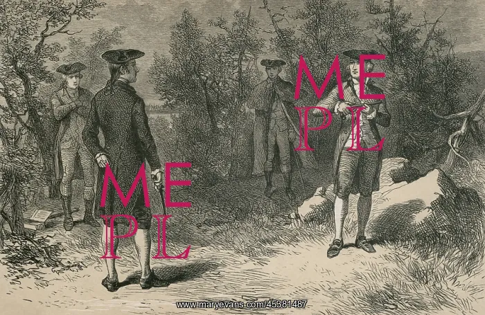 : Alexander Hamilton and Arron Burr prepare : Alexander Hamilton and Arron Burr prepare