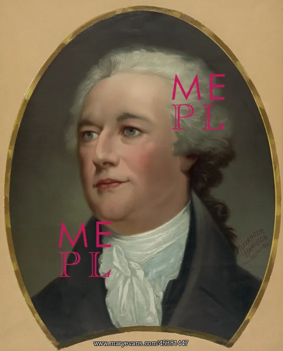 : Alexander Hamilton, chromolithograph reproduction : Alexander Hamilton, chromolithograph reproduction