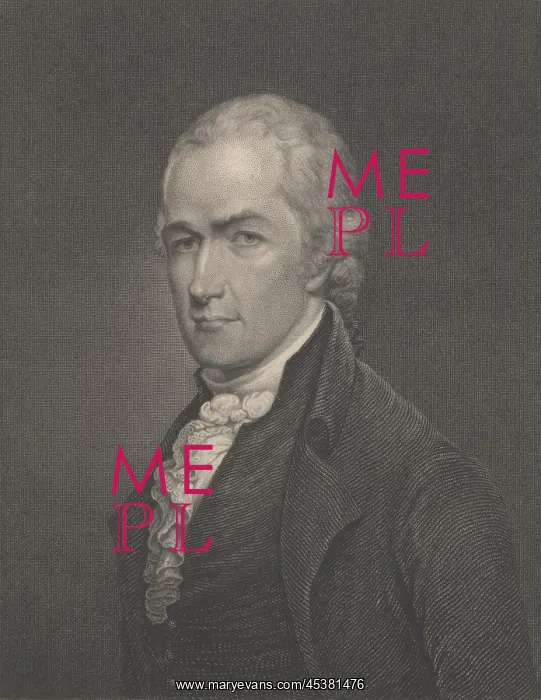 : Alexander Hamilton, engraving by John Francis : Alexander Hamilton, engraving by John Francis