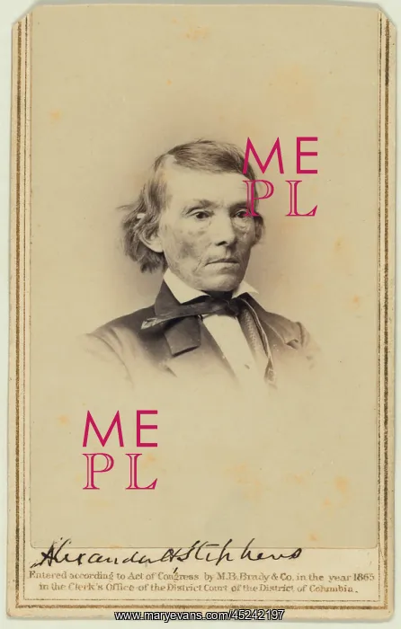 : Alexander Hamilton Stephens, US Representative ? : Alexander Hamilton Stephens, US Representative ?