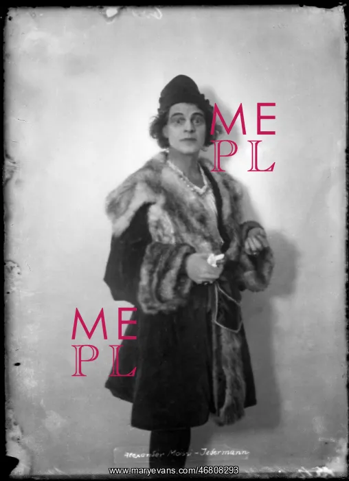 : Alexander Moissi as Jedermann 1920 : Alexander Moissi as Jedermann 1920