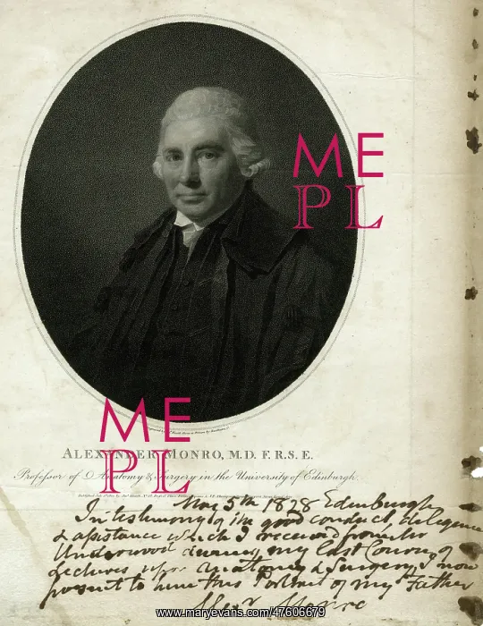 : Alexander Monro, MD, FRS, Edinburgh : Alexander Monro, MD, FRS, Edinburgh