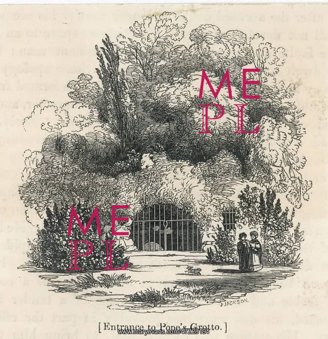 : ALEXANDER POPE / GROTTO : ALEXANDER POPE / GROTTO