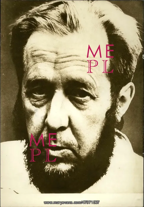 : Alexander Solzhenitsyn, Russian writer, deported : Alexander Solzhenitsyn, Russian writer, deported