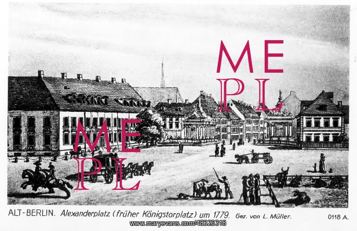 : Alexanderplatz, around 1779 : Alexanderplatz, around 1779