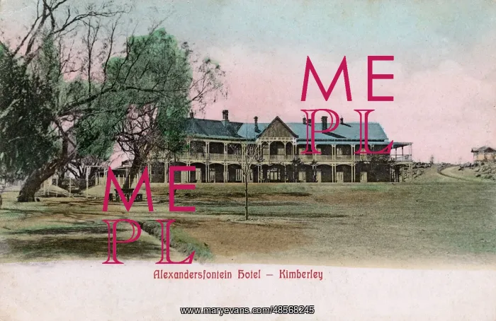 : Alexandersfontein Hotel, near Kimberley, South Africa : Alexandersfontein Hotel, near Kimberley, South Africa