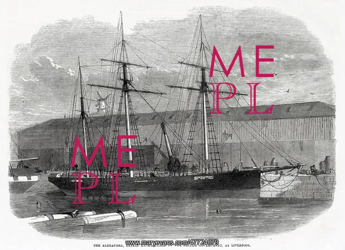 : Alexandra at Liverpool 1863 : Alexandra at Liverpool 1863