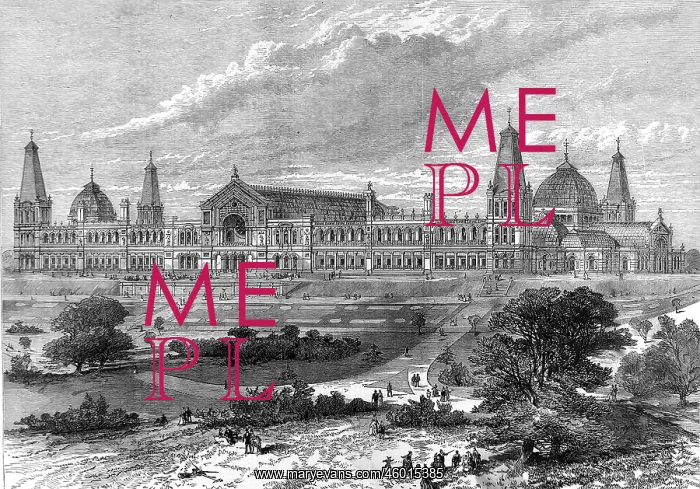 : The Alexandra Palace, London 1875 : The Alexandra Palace, London 1875