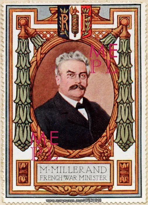 : Alexandre Millerand / Stamp : Alexandre Millerand / Stamp