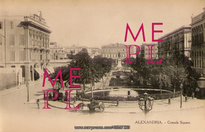  : Alexandria, Egypt - Consuls Square