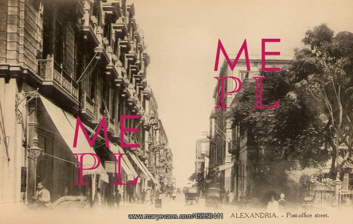  : Alexandria, Egypt - Post Office Street