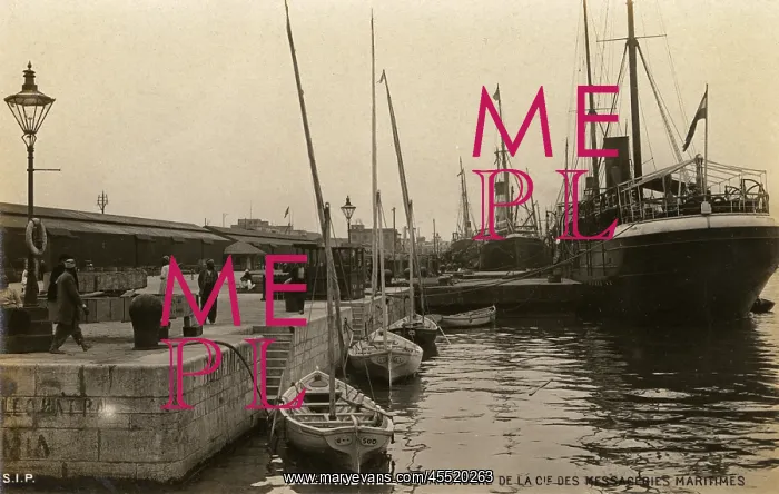 : Alexandria, Egypt - Steam Packet Docks : Alexandria, Egypt - Steam Packet Docks