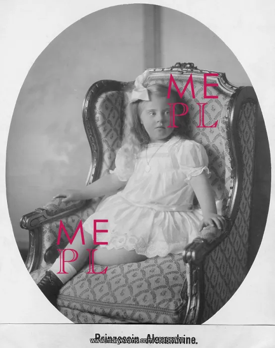 : Alexandrine of Prussia, around 1920 : Alexandrine of Prussia, around 1920
