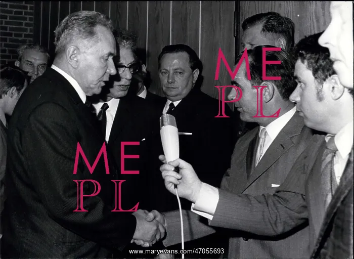 : Alexei Kosygin, Soviet Prime Minister, in Denmark : Alexei Kosygin, Soviet Prime Minister, in Denmark