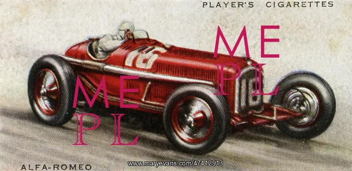 : Alfa-Romeo Racing Car : Alfa-Romeo Racing Car