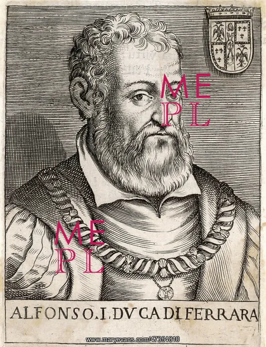 : ALFONSO I DI FERRARA : ALFONSO I DI FERRARA