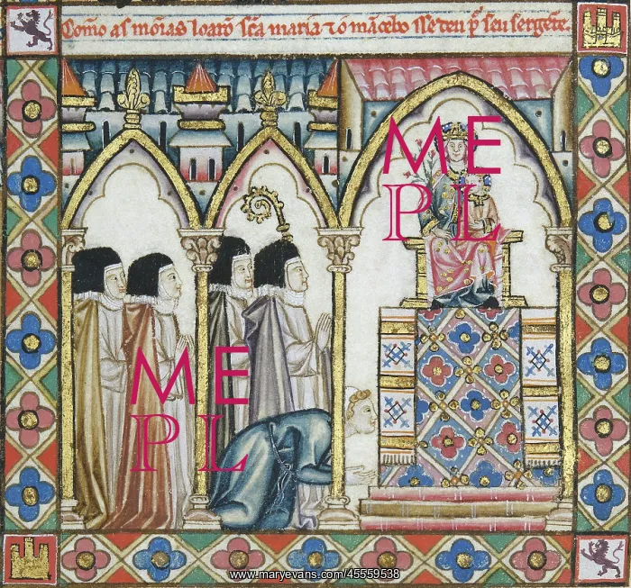 : Alfonso X, called The Wise (1221-1284). Cantigas : Alfonso X, called The Wise (1221-1284). Cantigas
