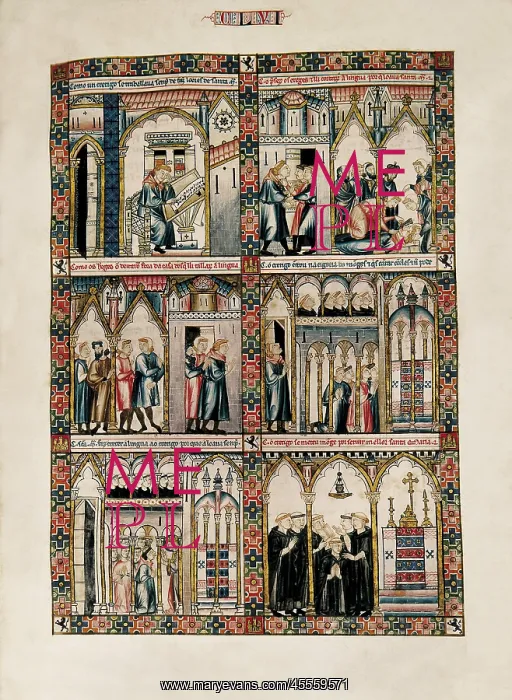 : Alfonso X, called The Wise (1221-1284). Cantigas : Alfonso X, called The Wise (1221-1284). Cantigas