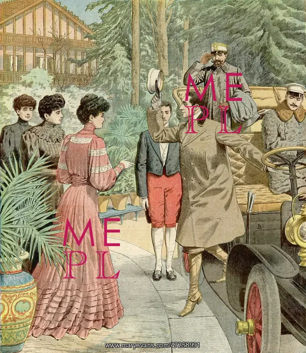  : ALFONSO XIII & FIANCE