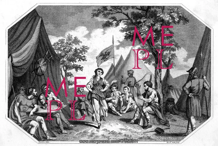 : Alfred in the Danish camp : Alfred in the Danish camp