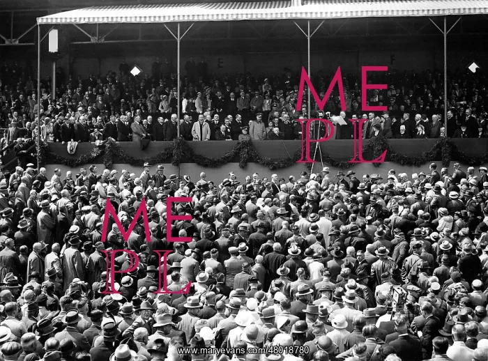 : Alfred Hugenberg opens an agricultural exhibition, 1933 : Alfred Hugenberg opens an agricultural exhibition, 1933