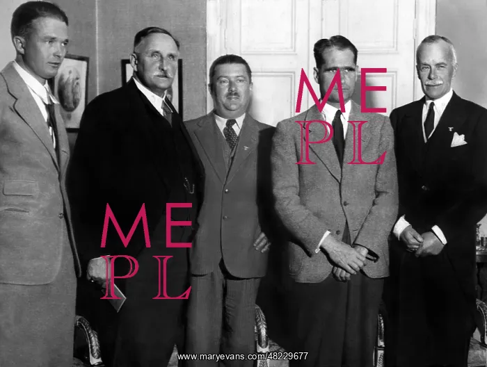 : Alfred Leitgen, Karl Haushofer, Dr. Wagner, Rudolf Hei a : Alfred Leitgen, Karl Haushofer, Dr. Wagner, Rudolf Hei a