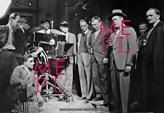 : Alfred Zeisler, Guenter Grau, Peter Lorre, Fritz Odemar and : Alfred Zeisler, Guenter Grau, Peter Lorre, Fritz Odemar and