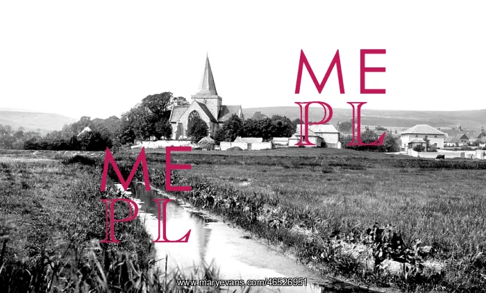  : Alfriston, the Church 1894