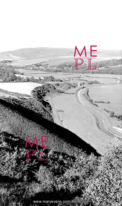  : Alfriston, view from High and Over c1960