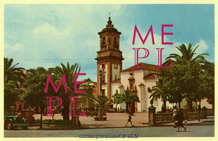 : Algeciras, Spain - General Franco Square : Algeciras, Spain - General Franco Square