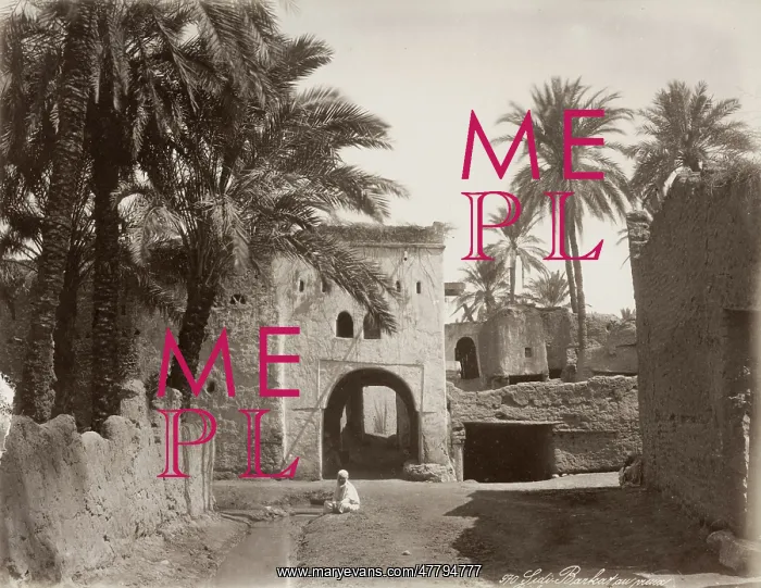 : Algeria, c.1890's - Sidi-Barkat, Biskra : Algeria, c.1890's - Sidi-Barkat, Biskra