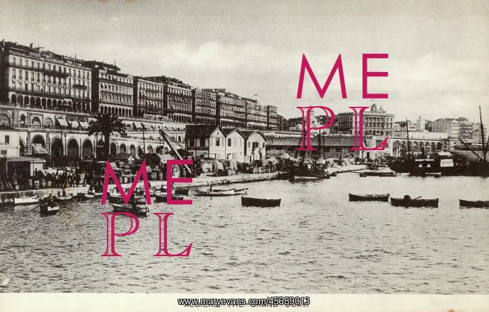  : Algeria - The Grand Quay, Algiers
