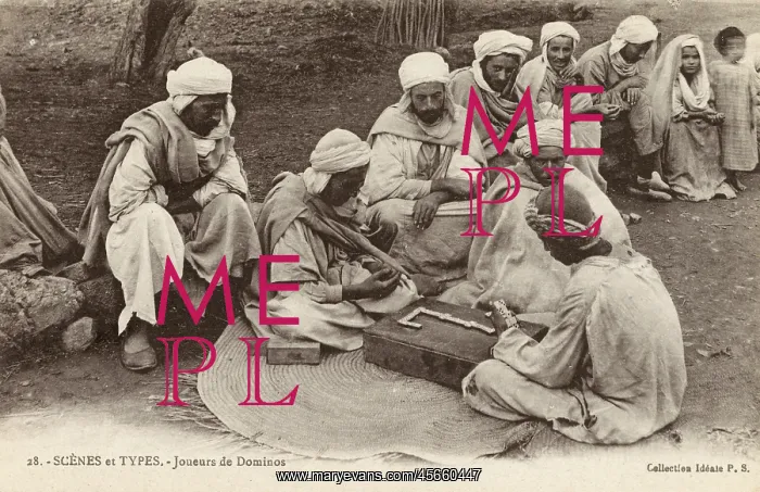 : Algeria - Playing Dominoes