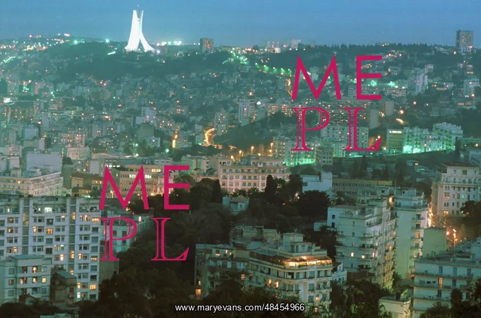 : Algerian capital Algiers, 1984 : Algerian capital Algiers, 1984
