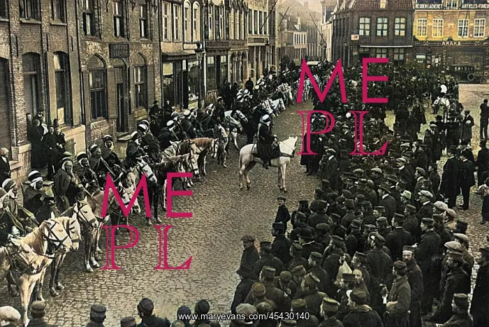 : Algerian cavalry in West Flanders, 1914 : Algerian cavalry in West Flanders, 1914