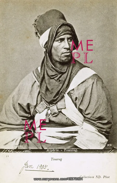 : Algerian Tuareg Man : Algerian Tuareg Man