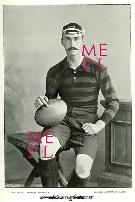 : Algernon Latter, Rugby player and Cricketer : Algernon Latter, Rugby player and Cricketer